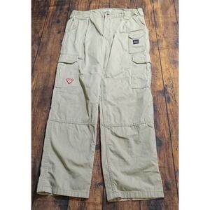Ticomela FR Double Knee Cargo Pants Men's 36x32 Tan